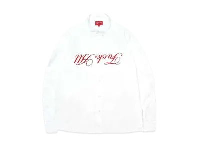 Supreme Jamie Reid Fuck All Shirt "White"