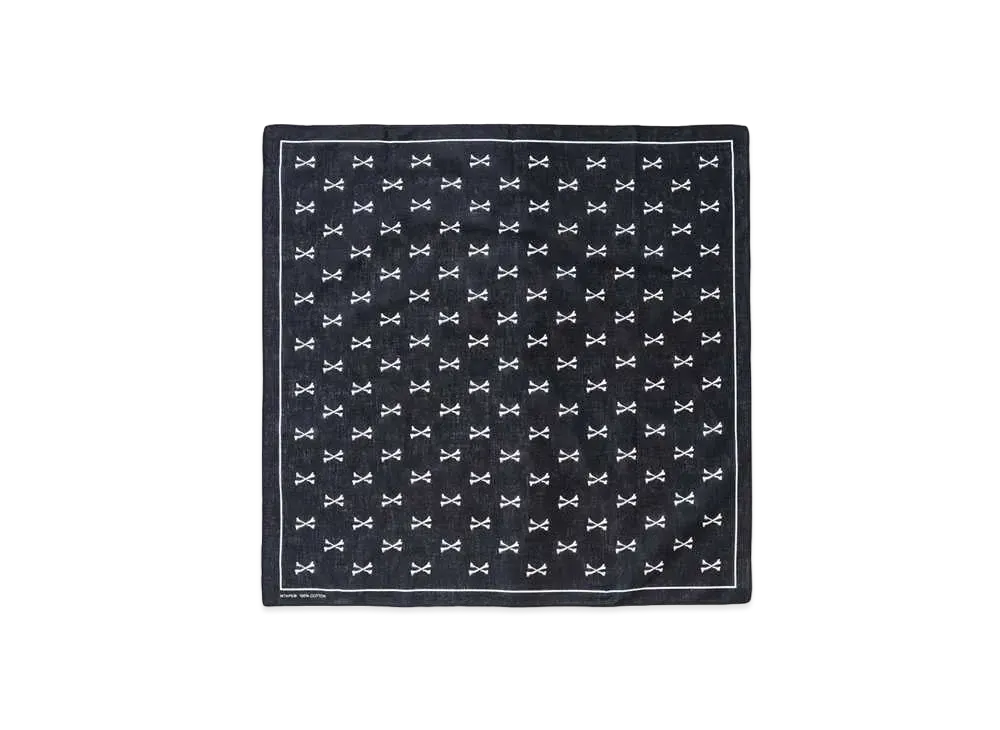 Wtaps BANDARIA / BANDANA / COTTON "Black"