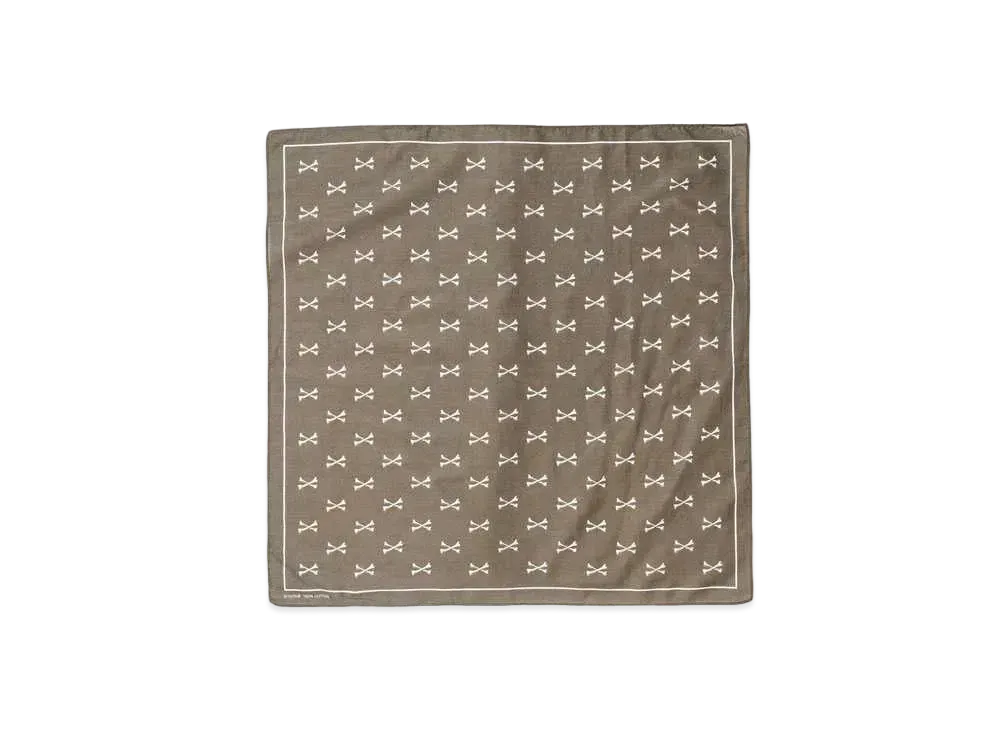 Wtaps BANDARIA / BANDANA / COTTON "Olive Drab"