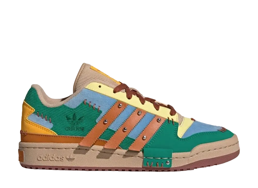 Melting Sadness × adidas Forum Low "Active Gold/Tech Copper/Pale Nude"
