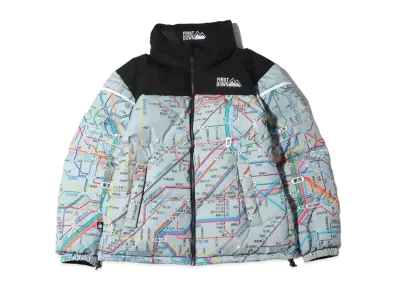 FIRST DOWN × atmos DOWN JACKET TOKYO SUBWAY "Multi"