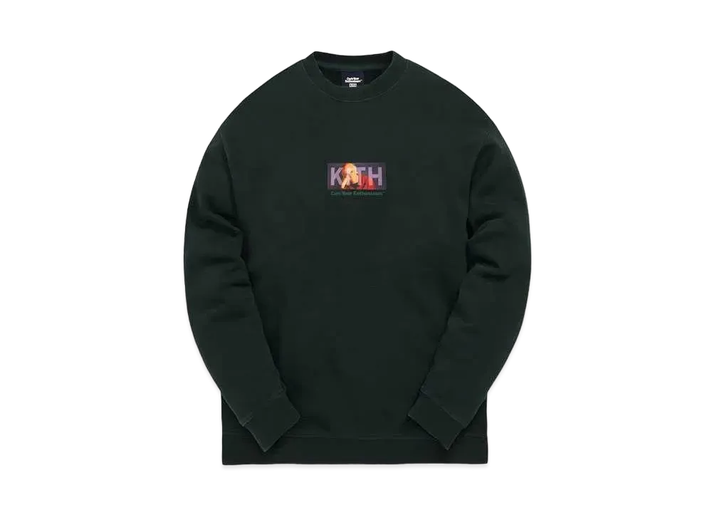 Kith x Curb Your Enthusiasm Mood Logo Crewneck "Stadium"
