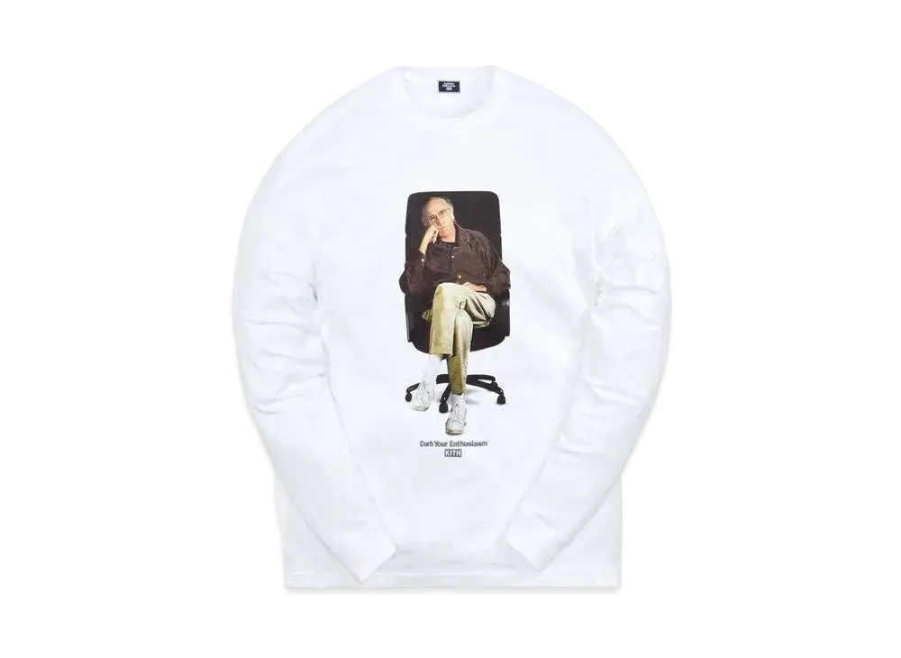 Kith x Curb Your Enthusiasm Mood Vintage L/S Tee "White"