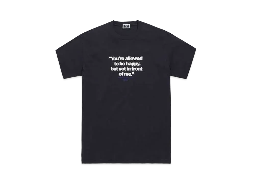 Kith x Curb Your Enthusiasm Unhappy Tee "Nocturnal"