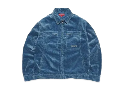 Supreme Corduroy Zip Jacket "Blue"