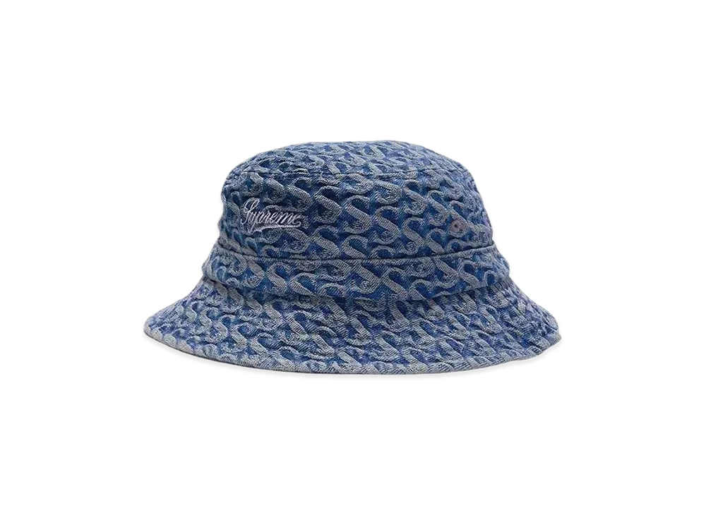 Supreme Monogram Denim Crusher "Blue"