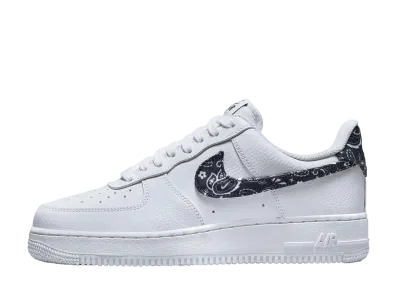 ナイキ ウィメンズ エアフォース1 ロー '07 エッセンシャル "ブラック ペイズリー"