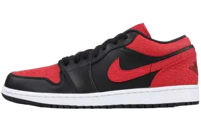 Nike Air Jordan 1 Low "Bred Elephant Print/Safari"