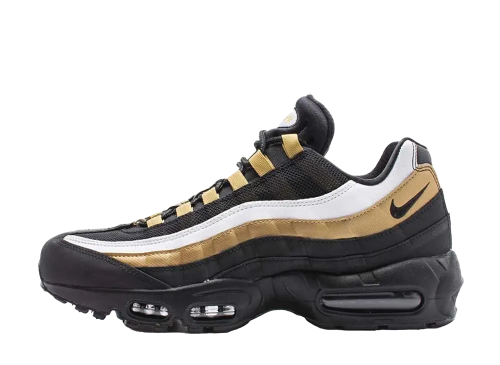 ナイキ エアマックス 95 OG "ブラック/メタリックゴールド/ホワイト"