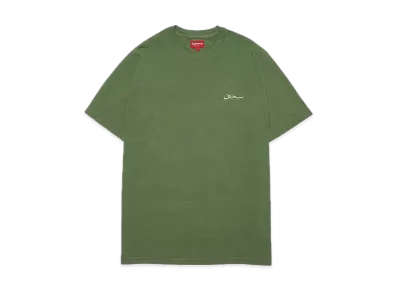 Supreme Arabic Logo Washed S/S Tee "Olive"