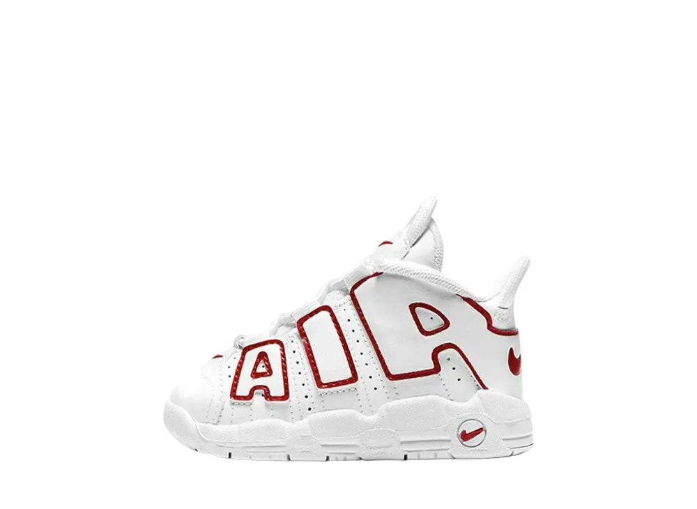 Nike TD Air More Uptempo "White Varsity Red"