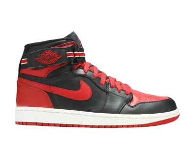 ナイキ エアジョーダン 1 レトロ ハイ ストラップ ブレッド
