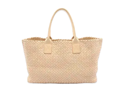 Bottega Veneta Cabat Intrecciato leather Tote Bag "Beige"