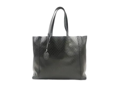 Bottega Veneta Intreccio Mirage leather Tote Bag "Black"