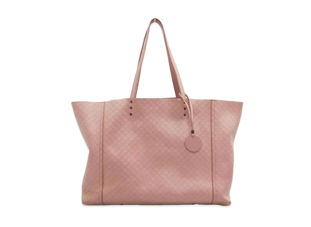 Bottega Veneta Intreccio Mirage leather Tote Bag "Pink"