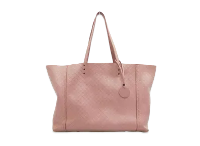 Bottega Veneta Intreccio Mirage leather Tote Bag "Pink"