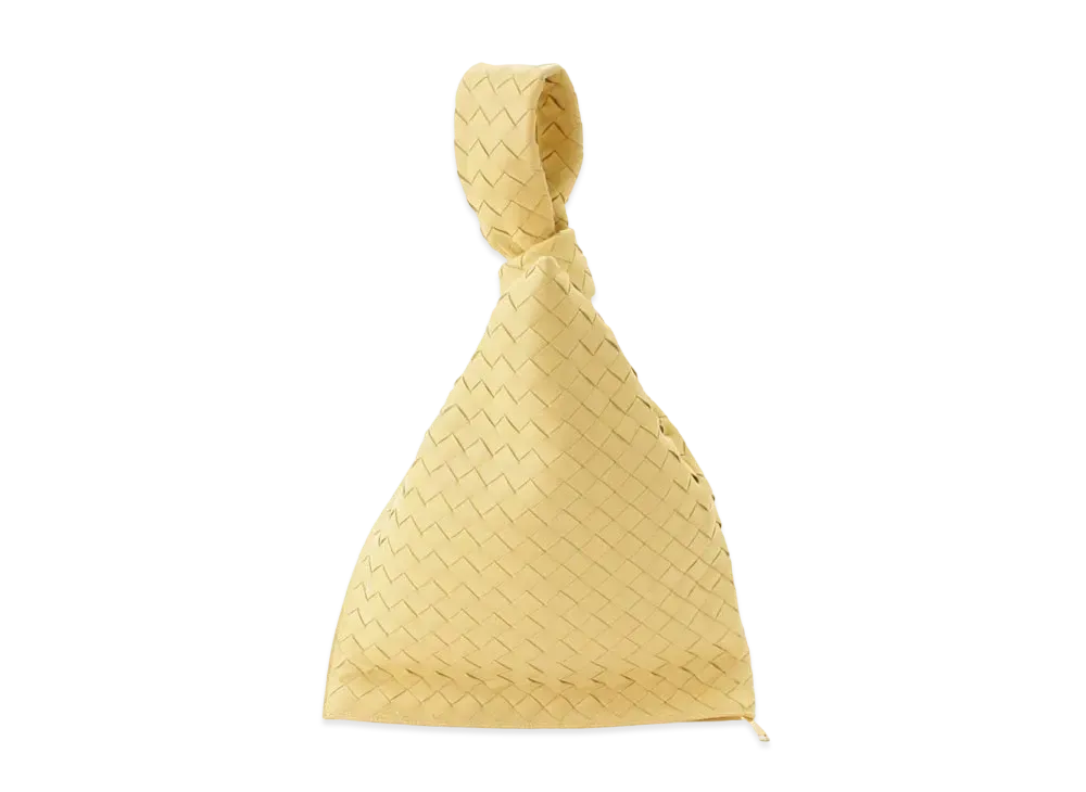 Bottega Veneta Intrecciato leather BV Twist "Yellow"