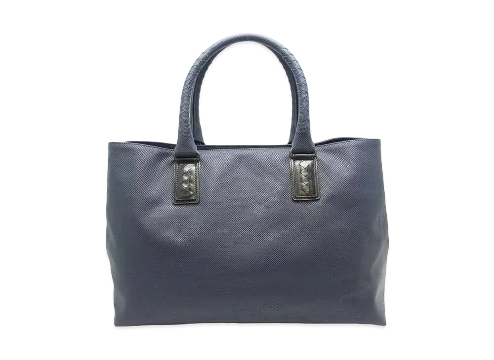 Bottega Veneta Marco Polo PVC Tote Bag "Gray"