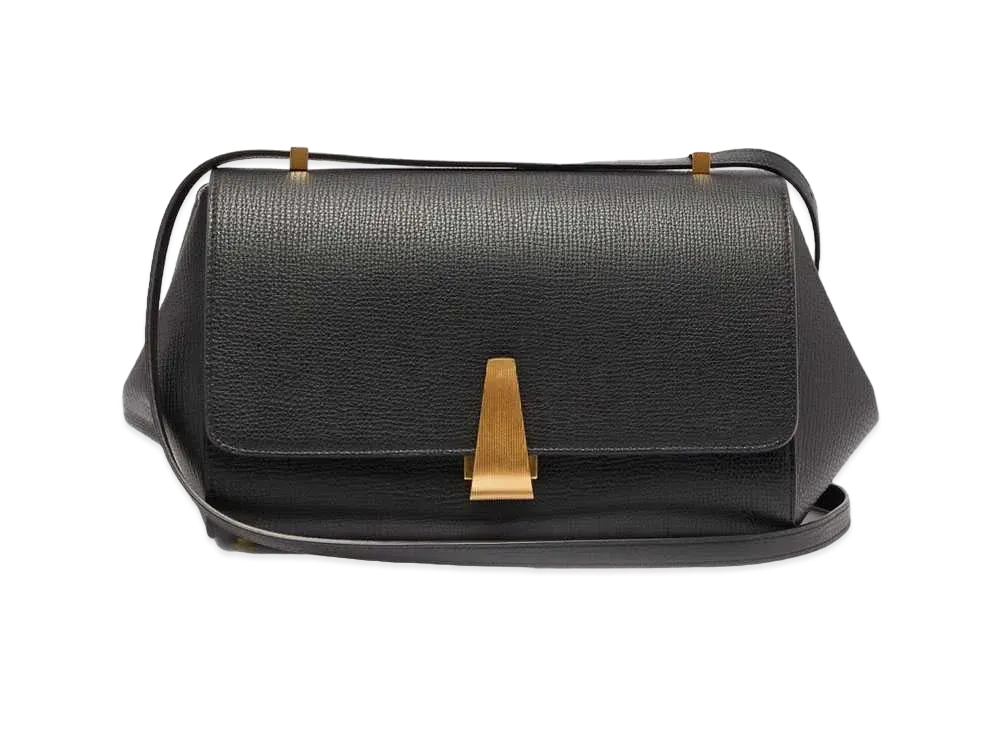 Bottega Veneta BV Angle leather Shoulder Bag "Black"