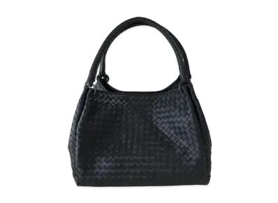 Bottega Veneta Carachute Intrecciato leather Tote Bag "Black"