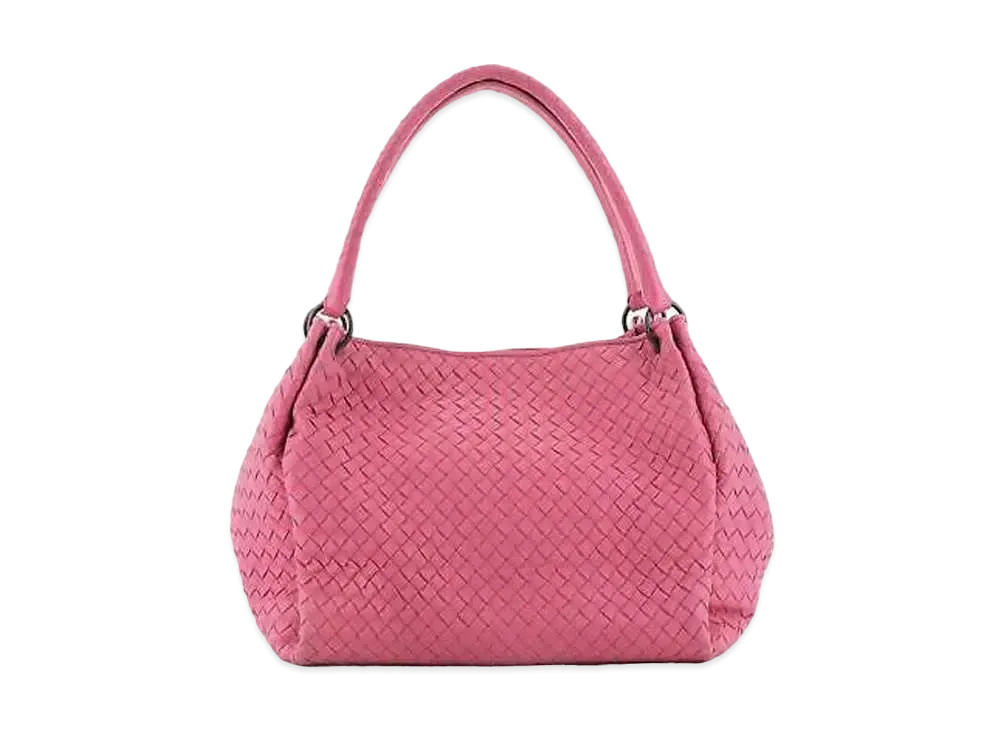 Bottega Veneta Carachute Intrecciato leather Tote Bag "Pink"
