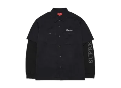 Supreme Thermal Work Shirt "Black"