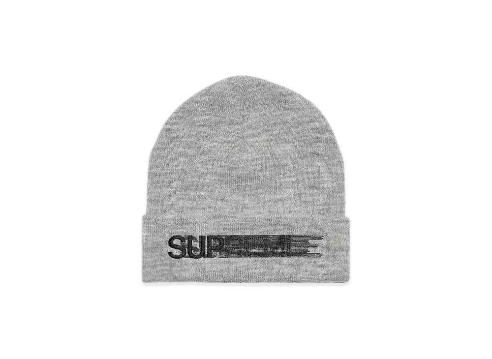Supreme Motion Logo Beanie "Grey" (20SS)