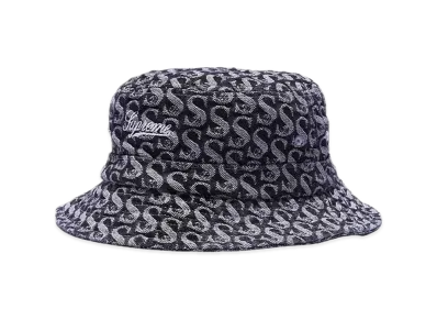 Supreme Monogram Denim Crusher "Black"