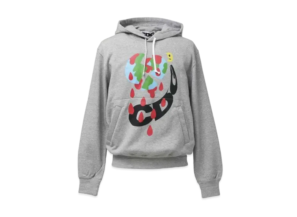 Comme des Garçons × BETTERTM HOODED SWEATSHIRT "Grey"