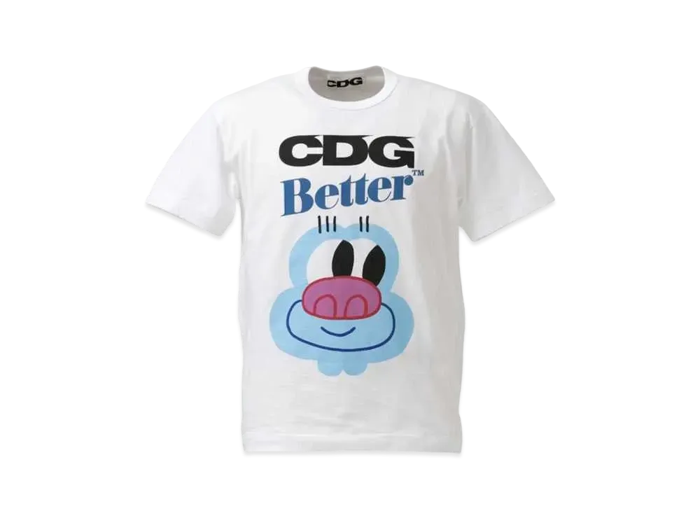 Comme des Garçons × BETTERTM T-SHIRT "White"