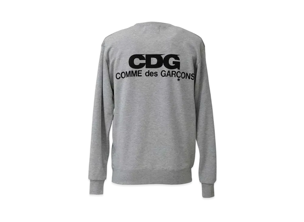 Comme des Garçons CREW NECK SWEATSHIRT "Grey"