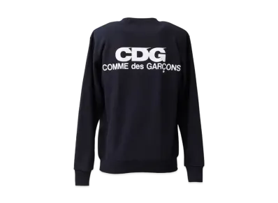 Comme des Garçons CREW NECK SWEATSHIRT "Navy"
