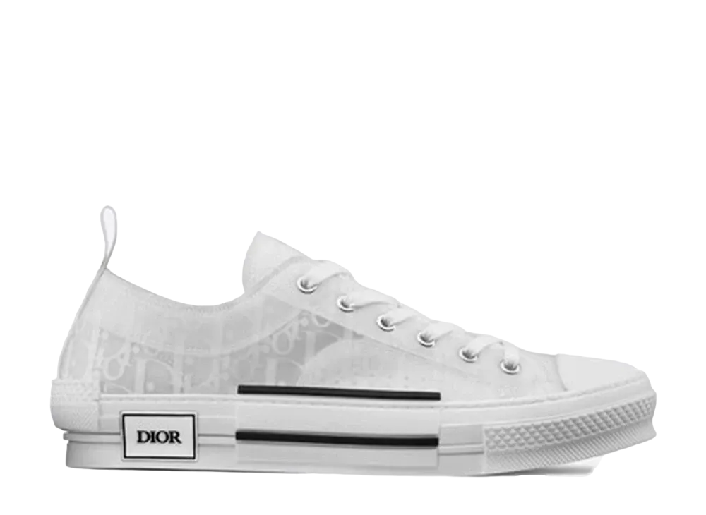 ディオール B23 ロー トップ スニーカー ディオール オブリーク キャンバス "グリーン"