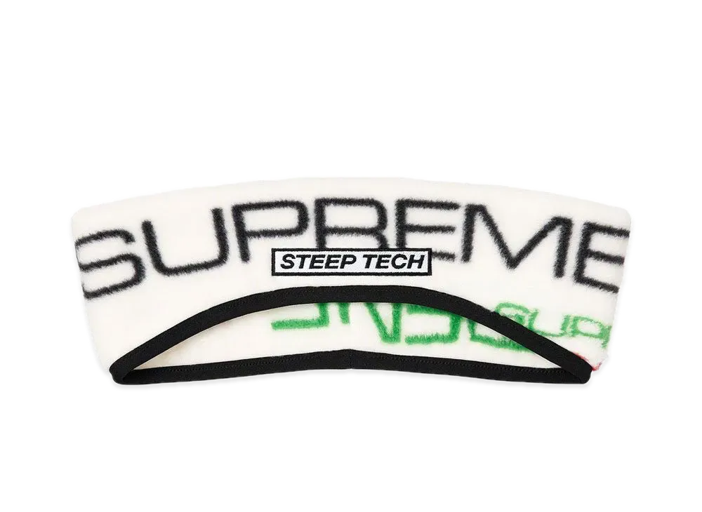 Supreme x The North Face Tech Headband "White Black" NN52150I / NF0A7QH4