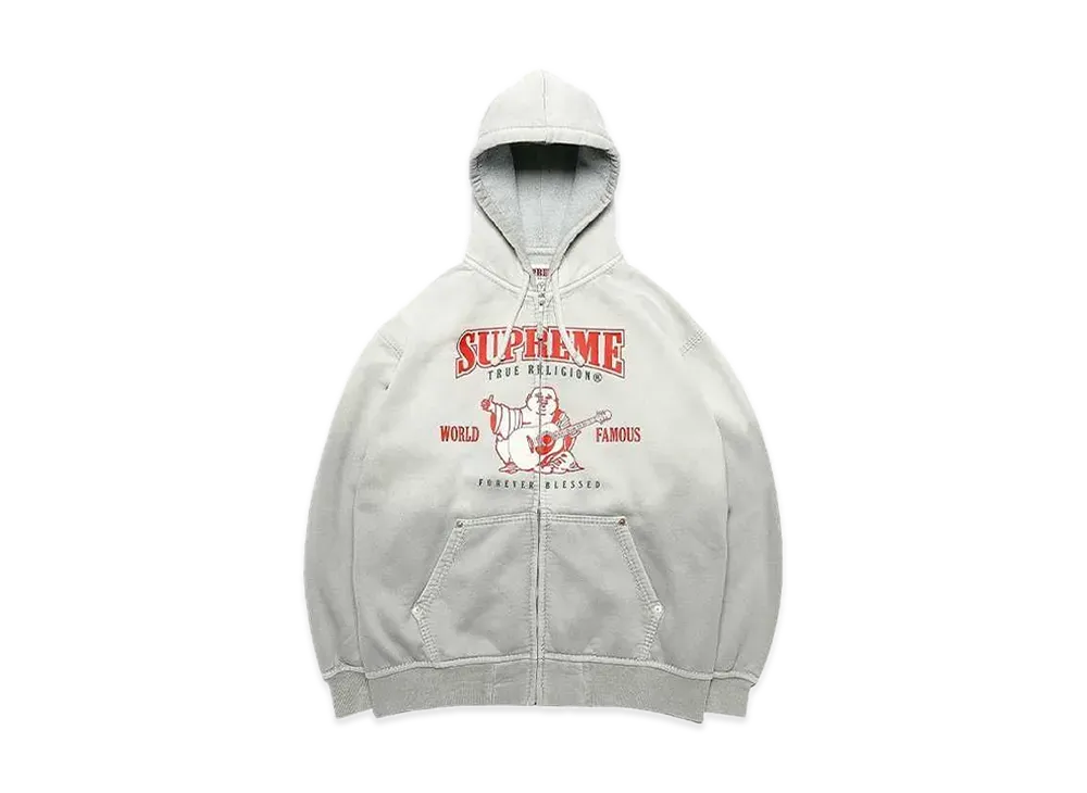 Supreme / True Religion® Zip Up Hooded Sweatshirt 