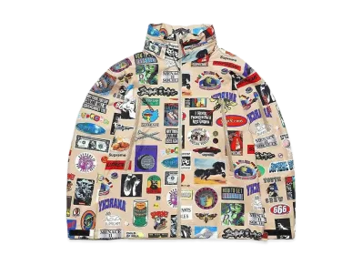 Supreme GORE-TEX Stickers Shell Jacket "Tan"