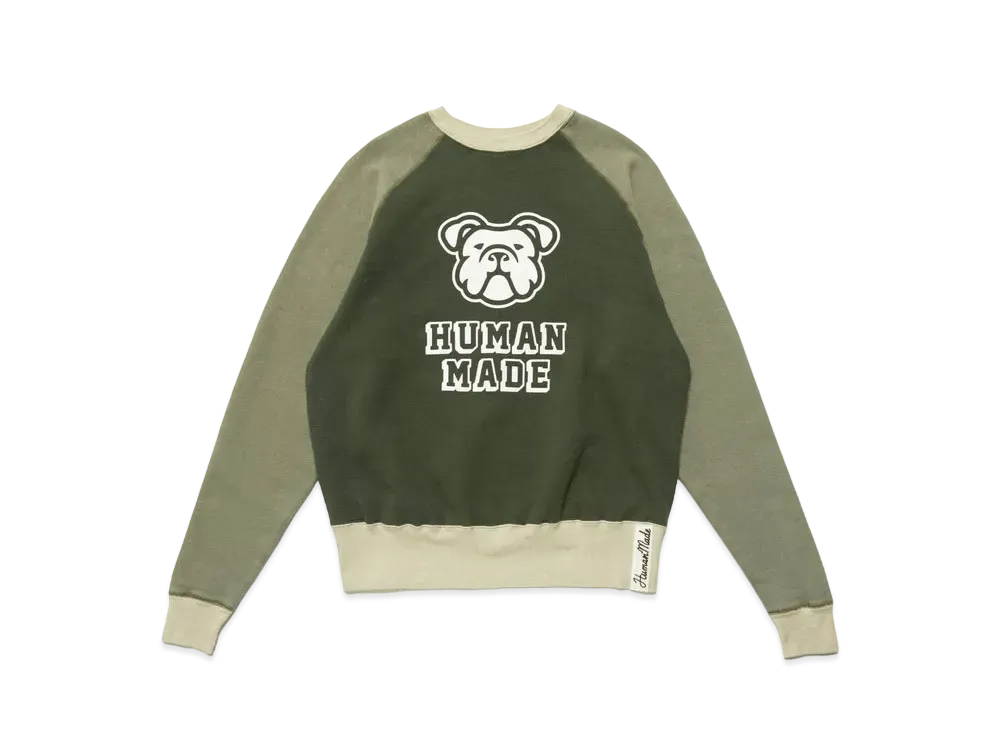 HUMAN MADE CRAZY SWEATSHIRT "Olive"