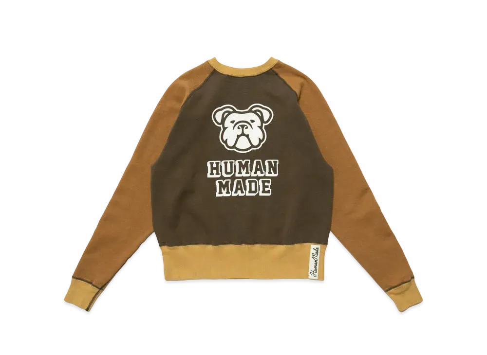 HUMAN MADE CRAZY SWEATSHIRT "Brown"
