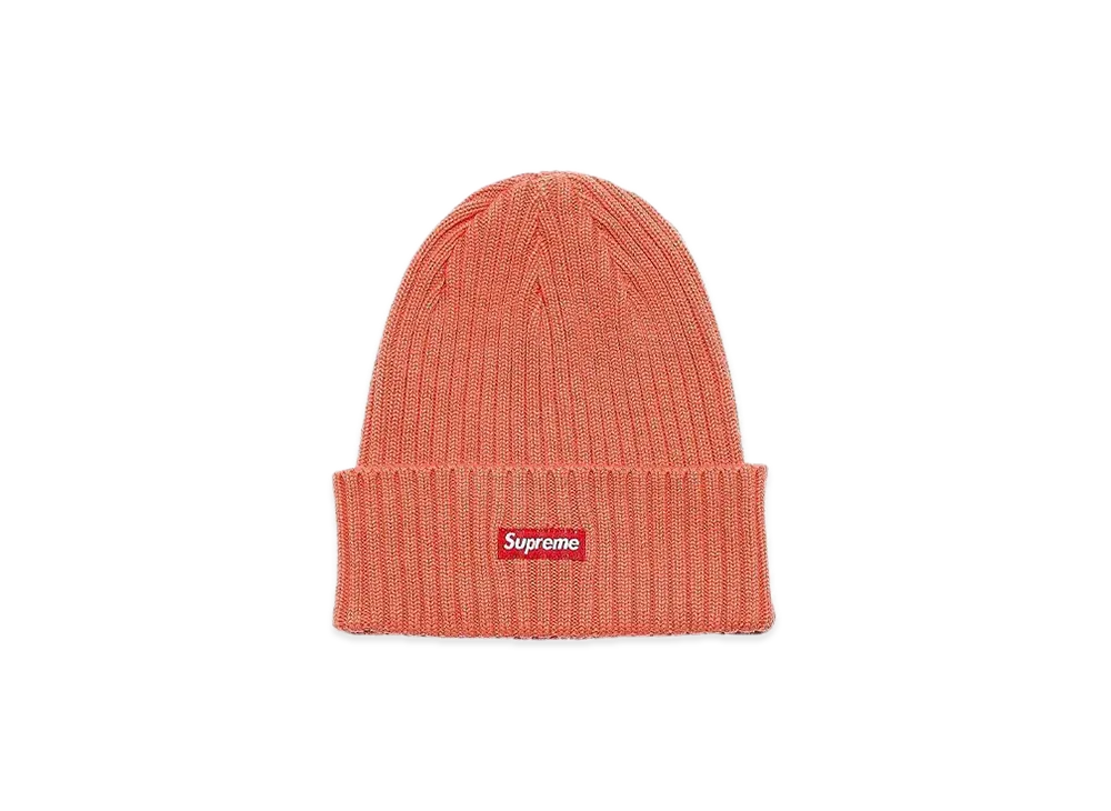 Supreme SS21 Overdyed Beanie "Coral"(21SS)