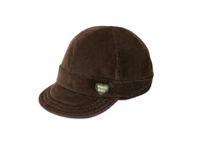 HUMAN MADE CORDUROY ROUND CAP "Brown"