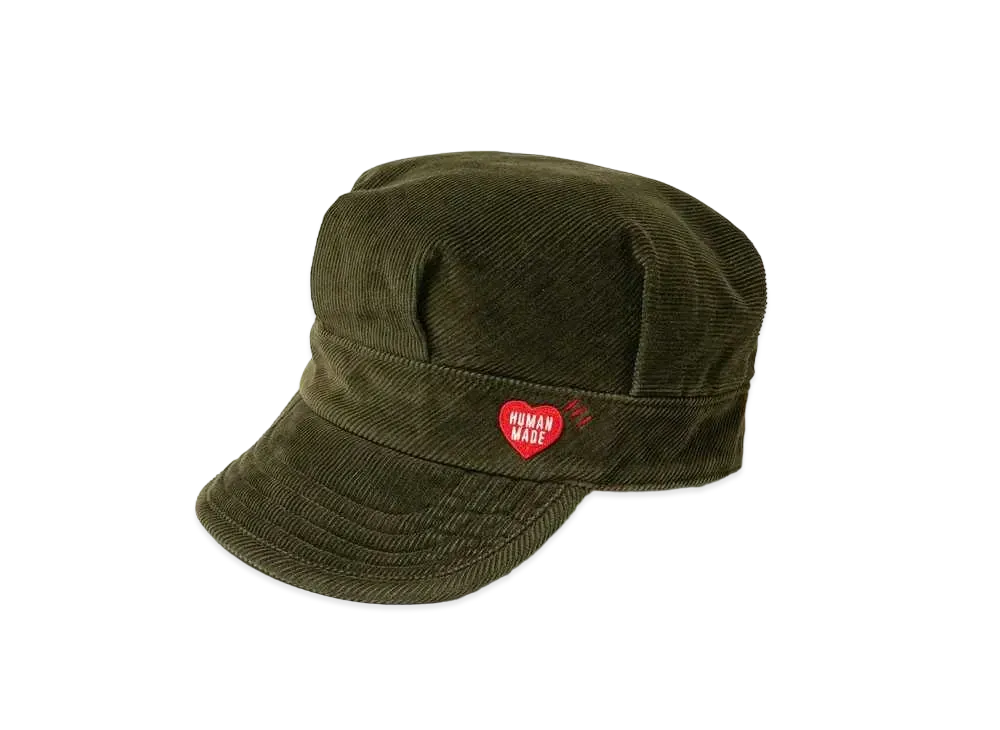 HUMAN MADE CORDUROY WORK CAP "Khaki"