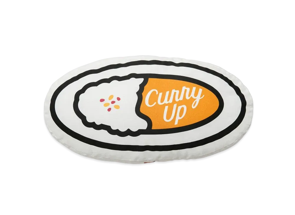 HUMAN MADE CURRY UP CUSHION "Natural"