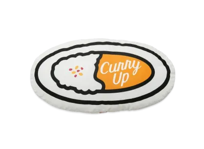 HUMAN MADE CURRY UP CUSHION "Natural"