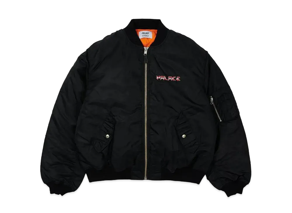 PALACE PEZ PEZMAN MA1 JACKET "Black"