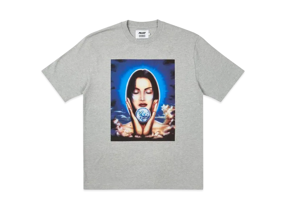 PALACE PEZ ANGEL OF PALACE T-SHIRT "Grey Marl"