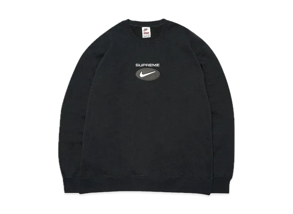 シュプリーム ナイキ ジュエル クルーネック "ブラック"