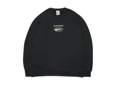 Supreme / Nike Jewel Crewneck "Black"