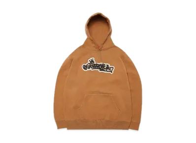 Supreme Handstyle Hooded Sweatshirt "Brown"