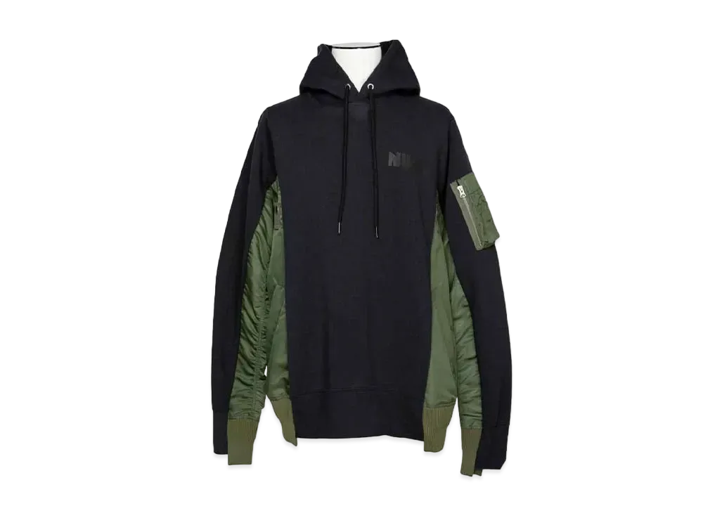 sacai x Nike Lab U NRG Rh Hoodie "Khaki"