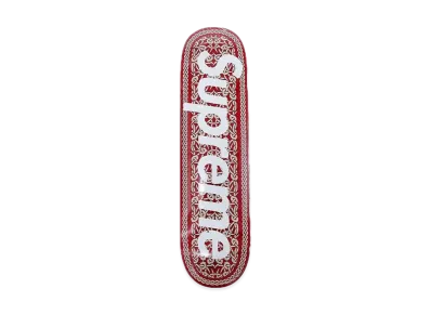 Supreme Celtic Knot Skateboard "Red"